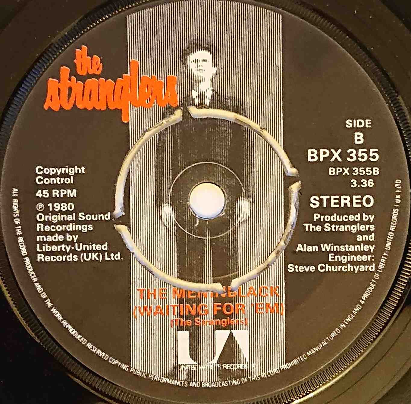 BP 355 Who wants the world? The Stranglers from The Stranglers Label